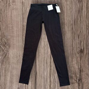 LC Lauren Conrad Black Mid Rise Leggings Small NWT Skinny Stretch